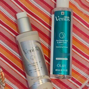 VENUS Cleansing Primer & Cleanser/Shavegel duo (2 bottles)